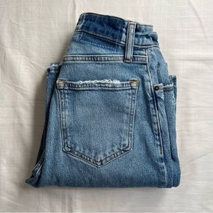 Abercrombie & Fitch “The 90’s Relaxed” High Rise Jean 0/25 SHORT Curve Love NWT